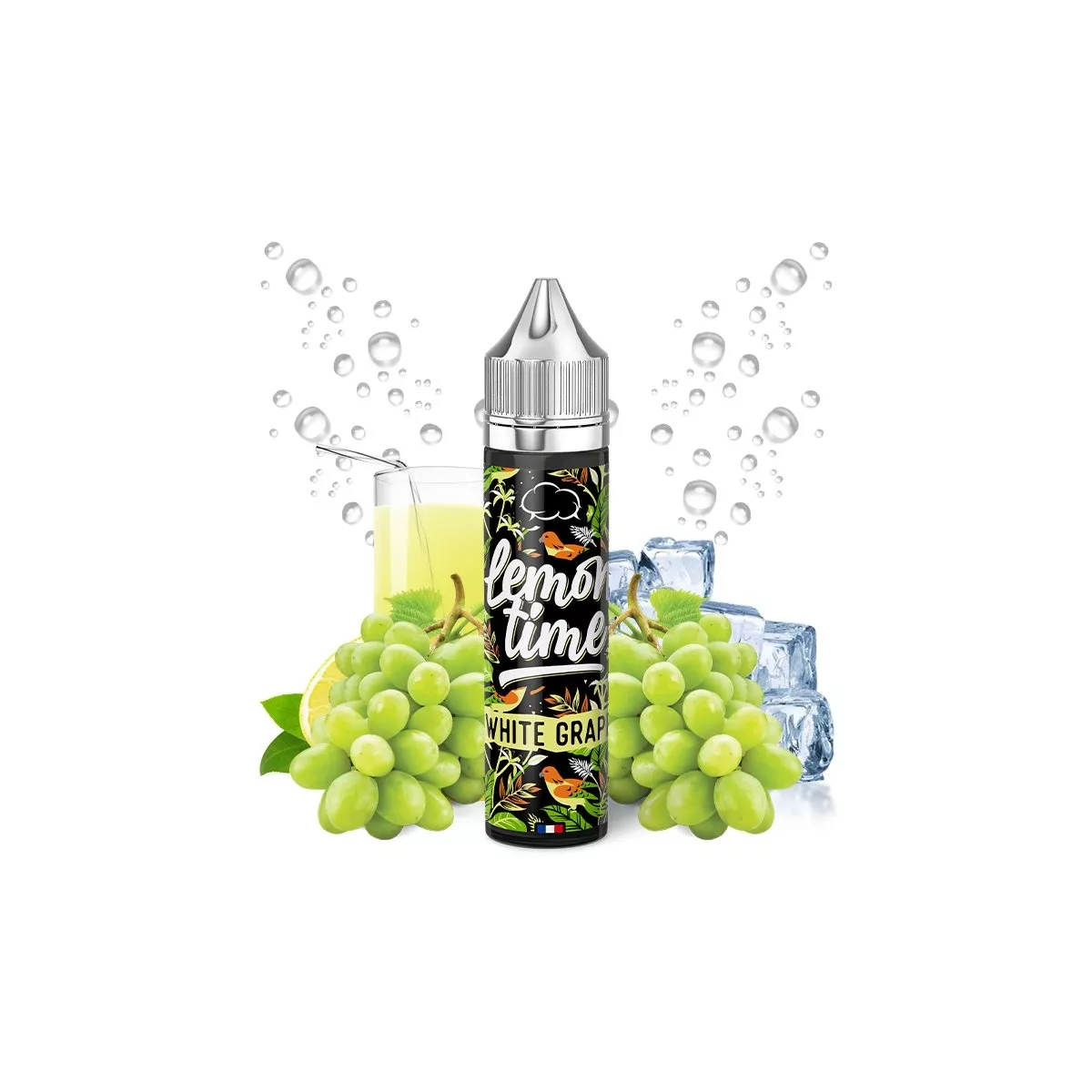 Lemon'time by Eliquid France - White Grape 0mg 50ml