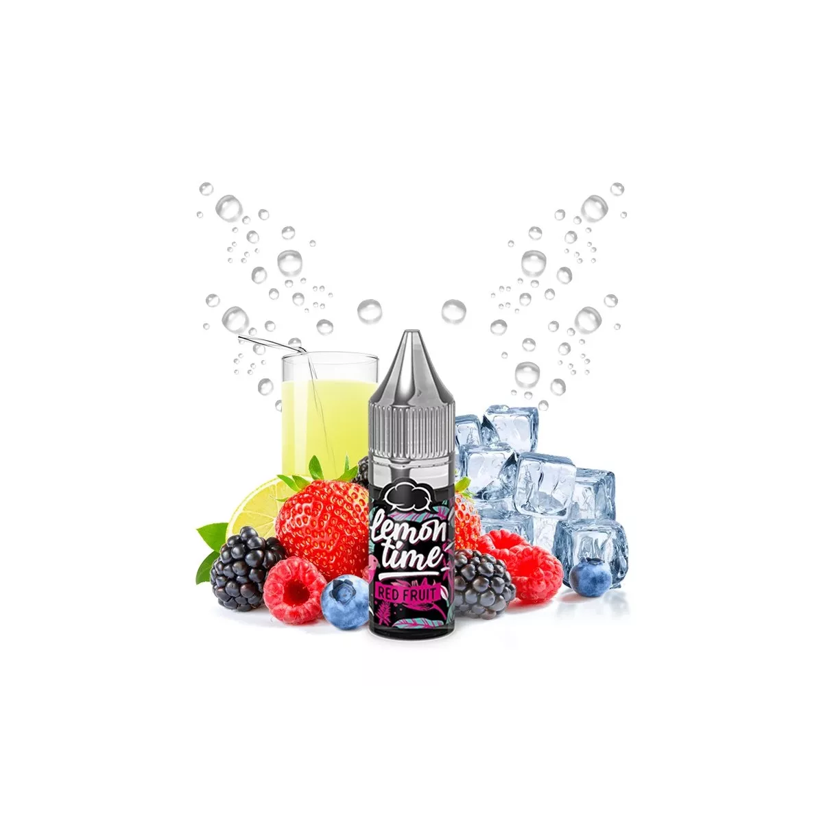 Lemon'time de Eliquid France - Frutas Vermelhas 10ml