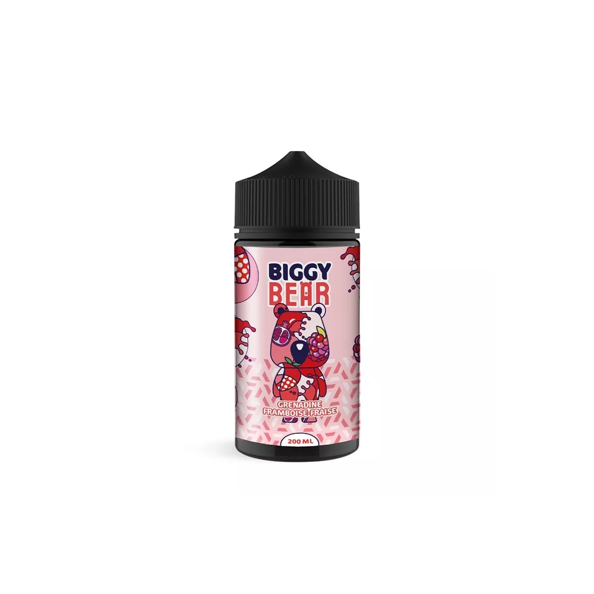 Biggy Bear - Granadina Framboesa Morango 0mg 200ml