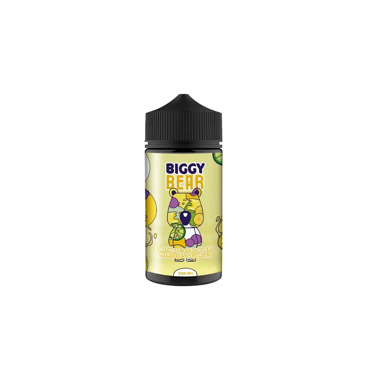 Biggy Bear - Lemoniada Limonkowo Jagodowa 0mg 200ml