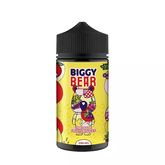 Biggy Bear - Lemoniada z czerwonych owoców 0mg 200ml