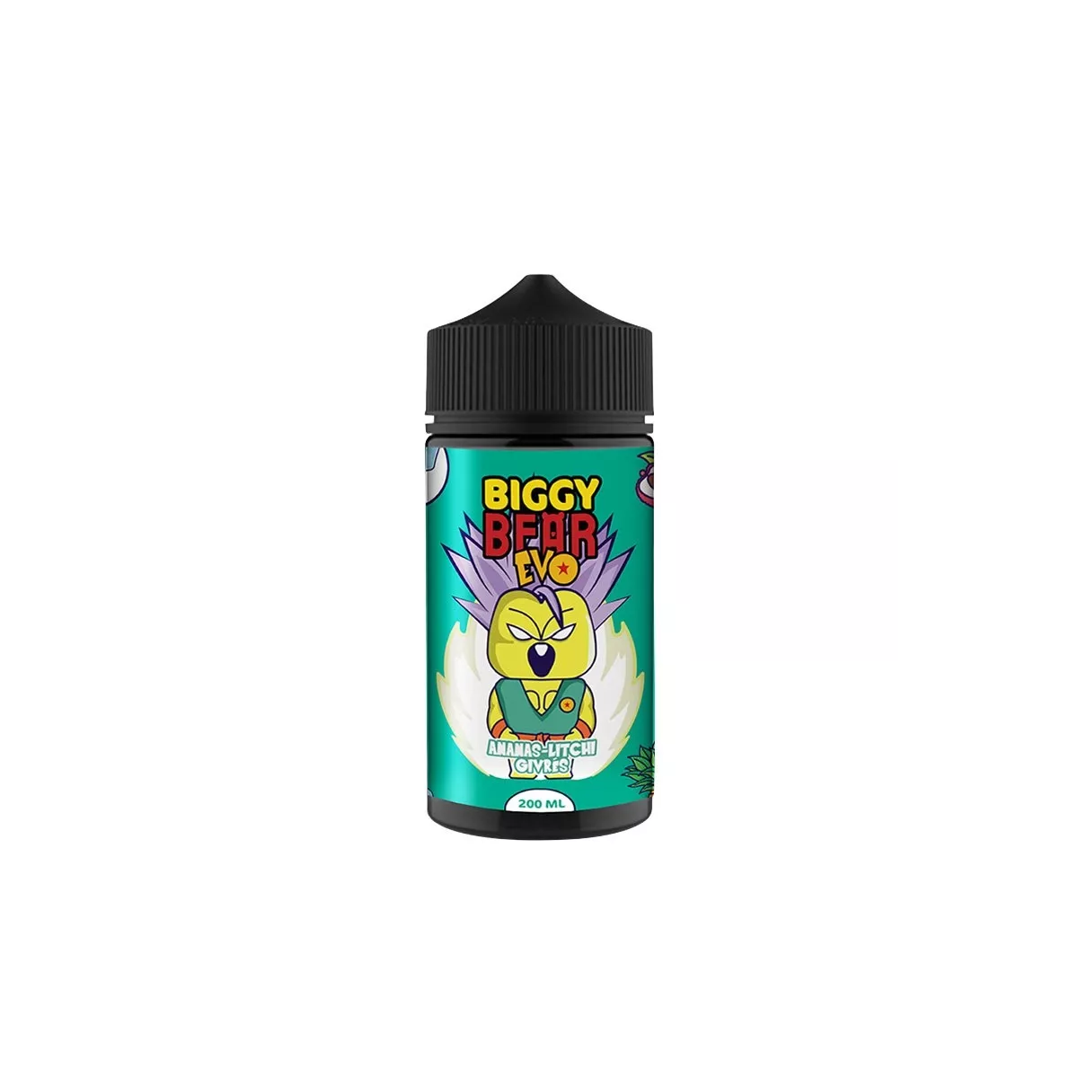 Biggy Bear - Mrożone Liczi Ananasowe 0mg 200ml