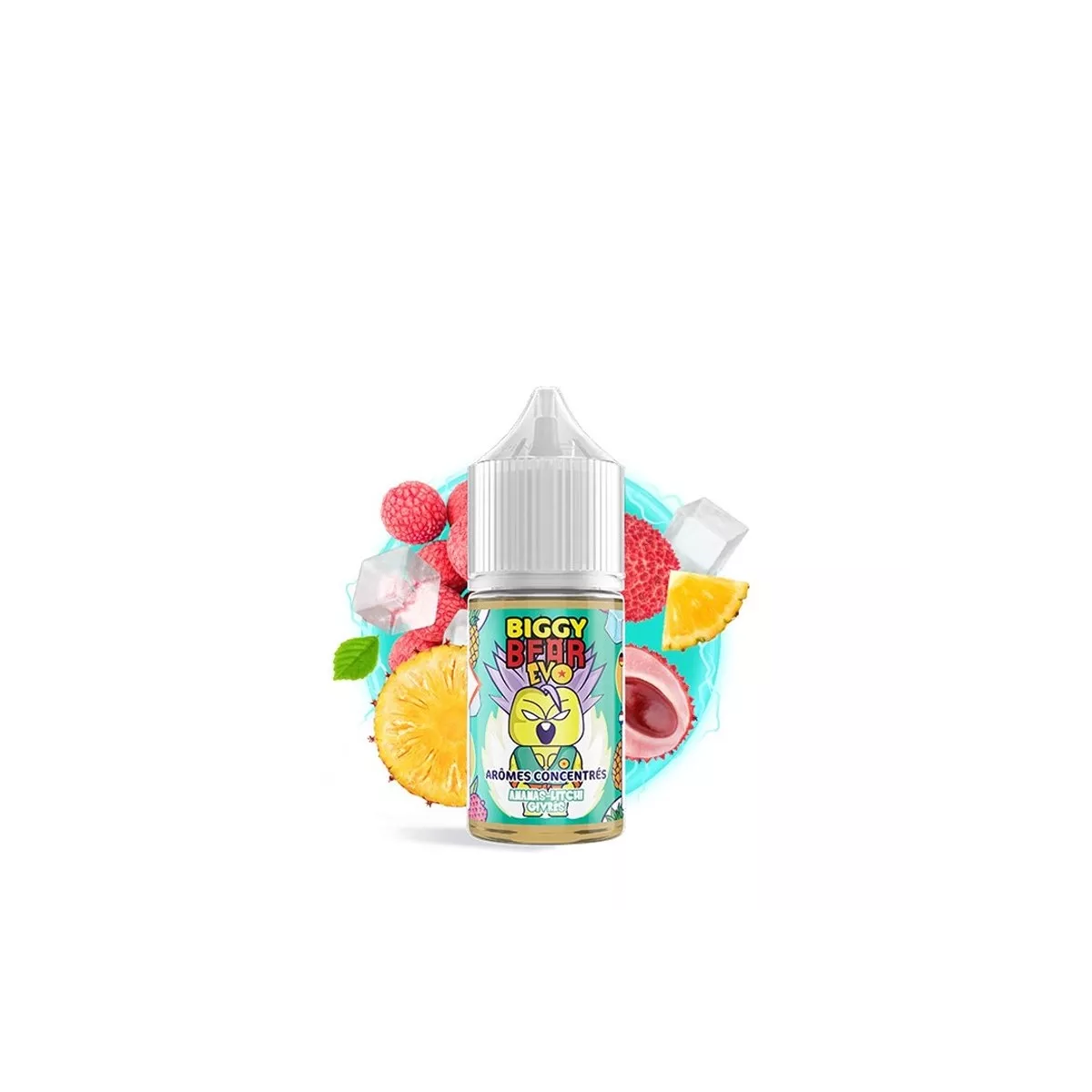 Biggy Bear - Concentrado de Litchi de Piña Helado 30ml