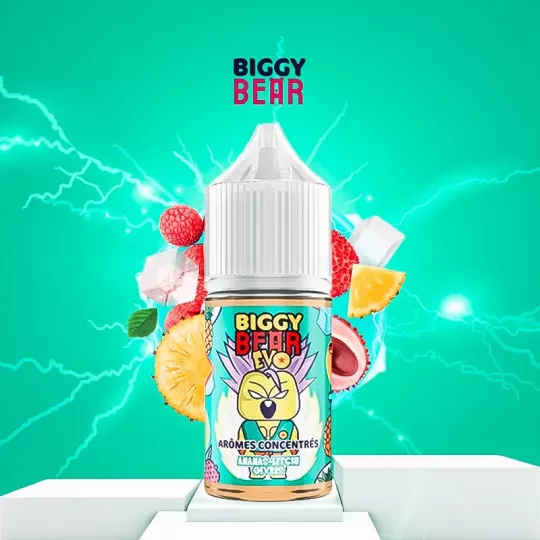 Biggy Bear - Concentrado de Lichia Abacaxi Fosco 30ml