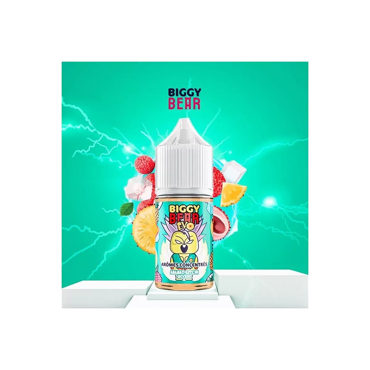 Biggy Bear - Concentrado de Litchi de Piña Helado 30ml