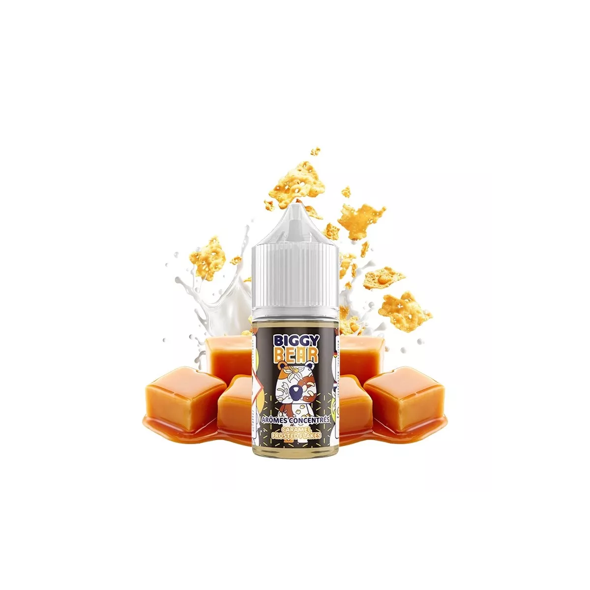 Biggy Bear - Caramel Frosted Flakes Concentraat 0 mg 30 ml