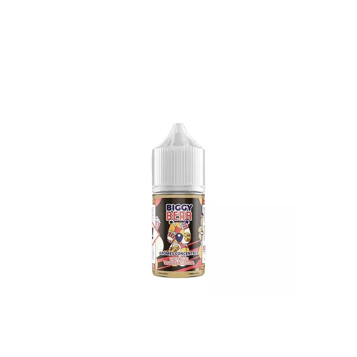 Biggy Bear - Concentré Pop Corn Toffee Caramel 0mg 30ml