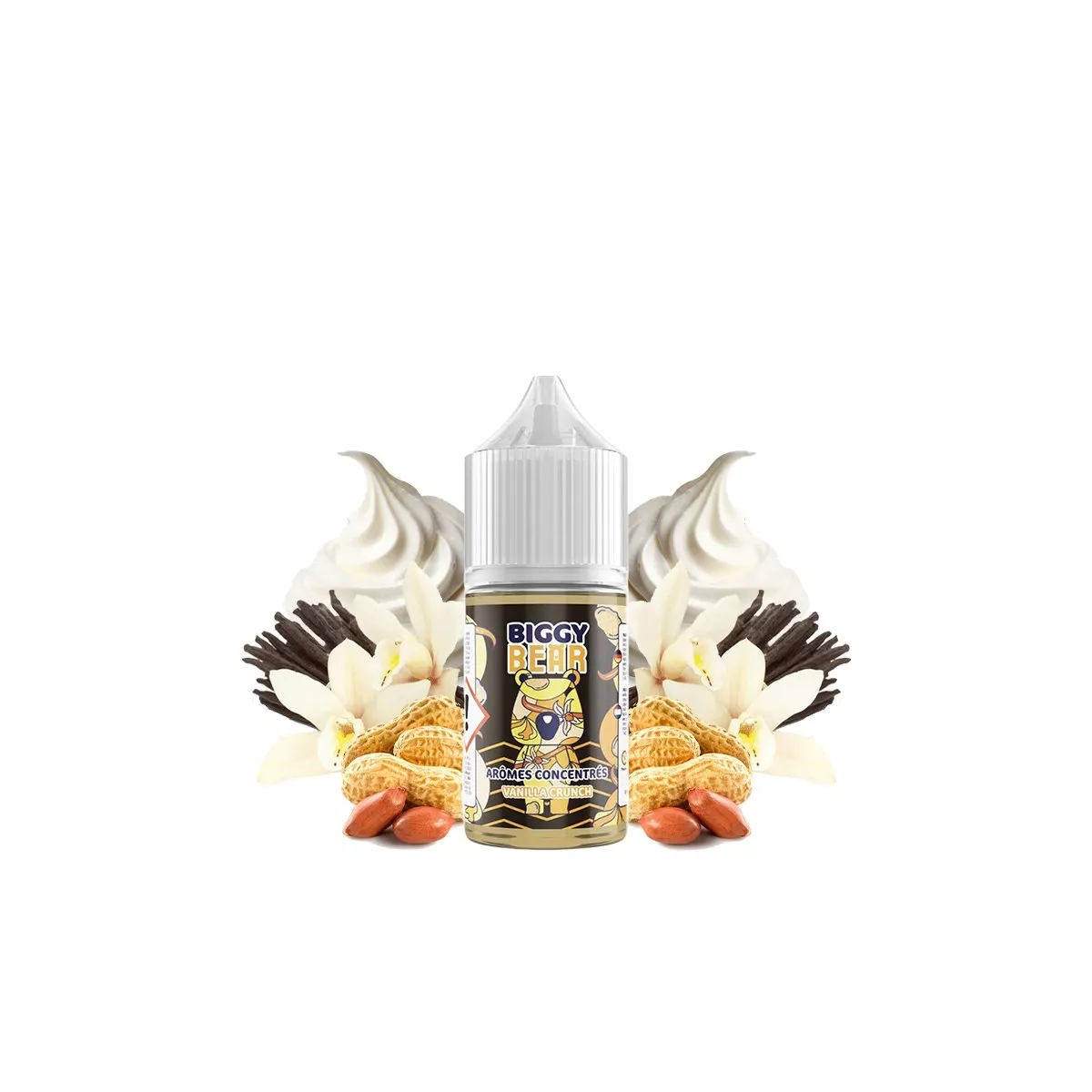 Biggy Bear - Concentrado Crunch de Baunilha 0mg 30ml