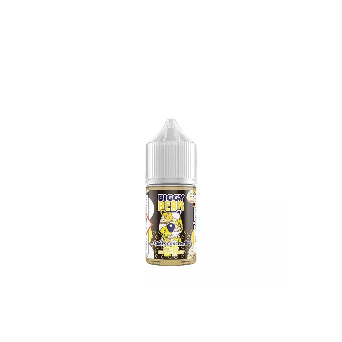 Biggy Bear - Biscoito Crocante de Gergelim Concentrado 0mg 30ml