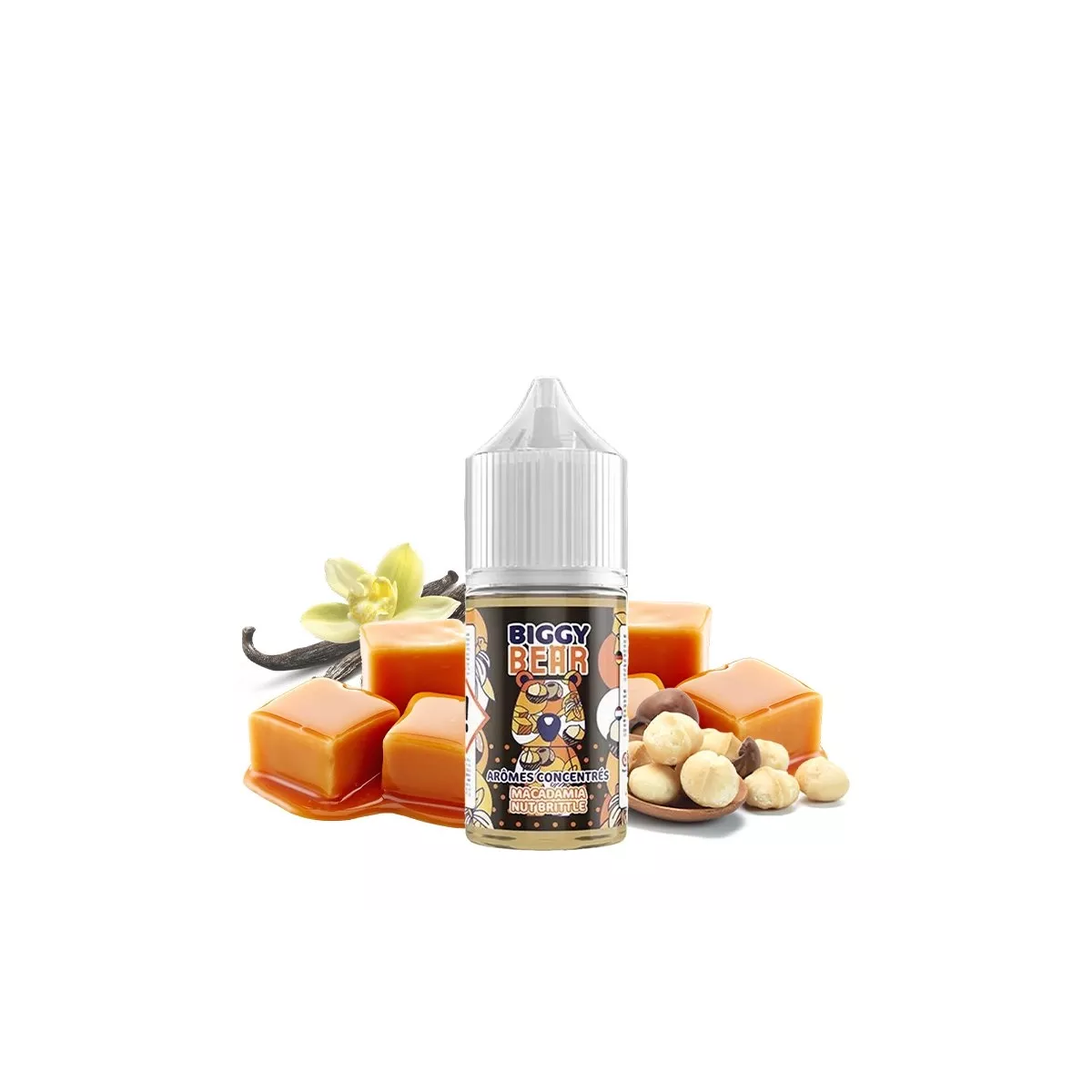 Biggy Bear - Concentrado Frágil de Nuez de Macadamia 0mg 30ml