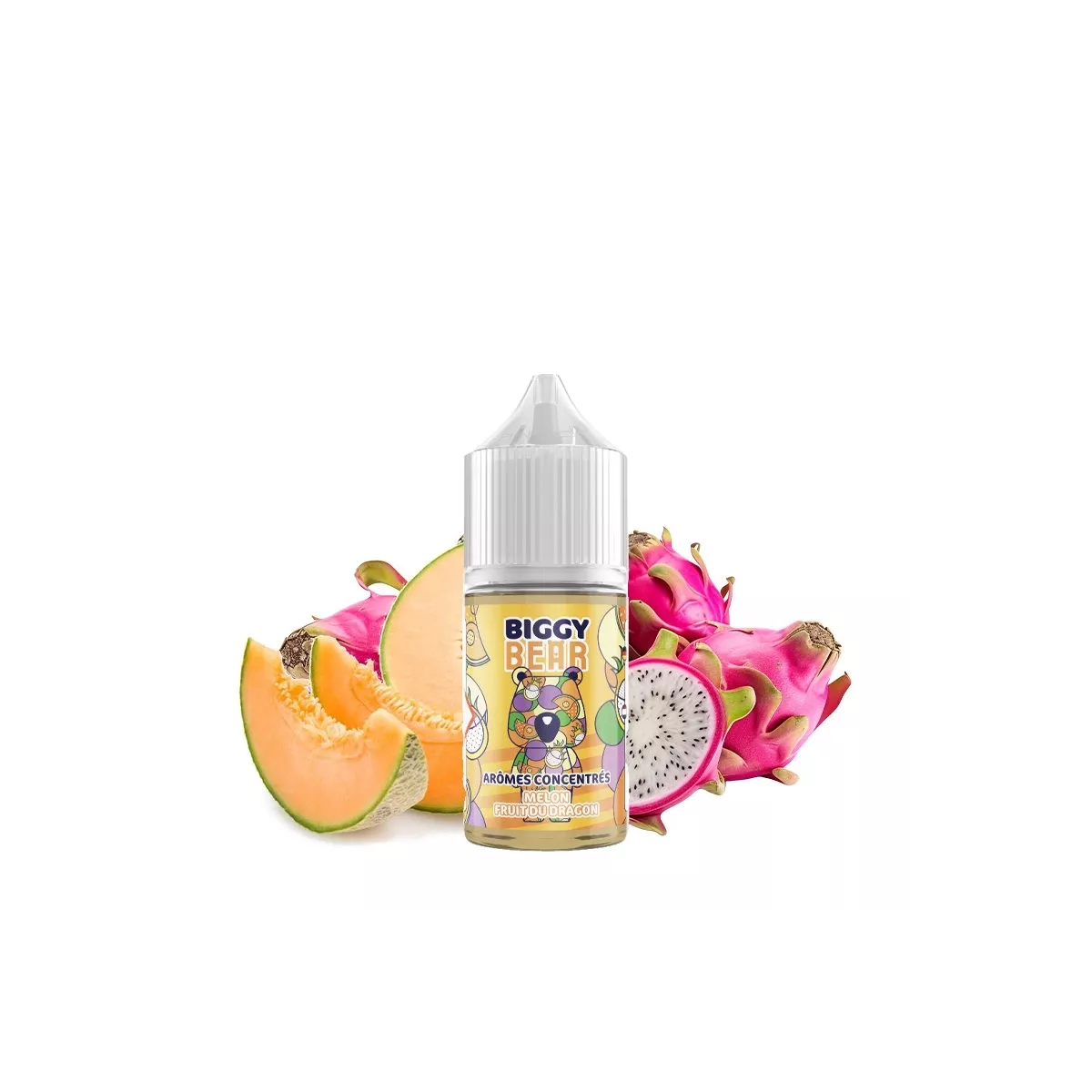 Biggy Bear - Concentrado de Melão de Fruta do Dragão 0mg 30ml