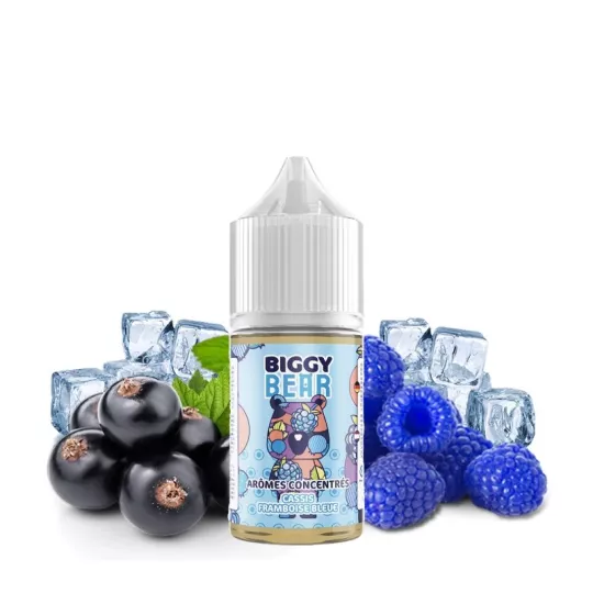 Biggy Bear - Concentrado de Framboesa Azul Groselha Preta 0mg 30ml