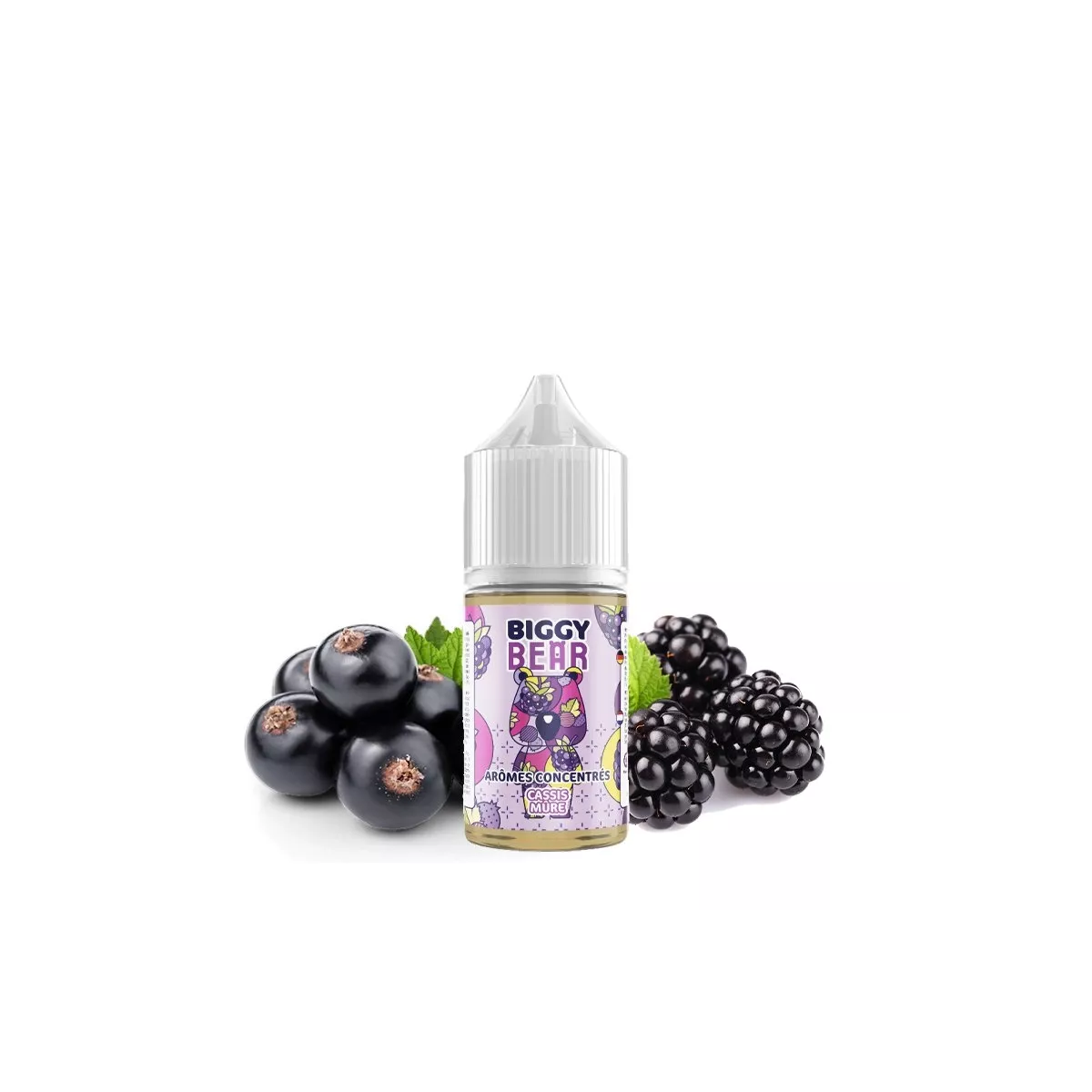 Biggy Bear - Concentraat van zwarte bessen 0 mg 30 ml