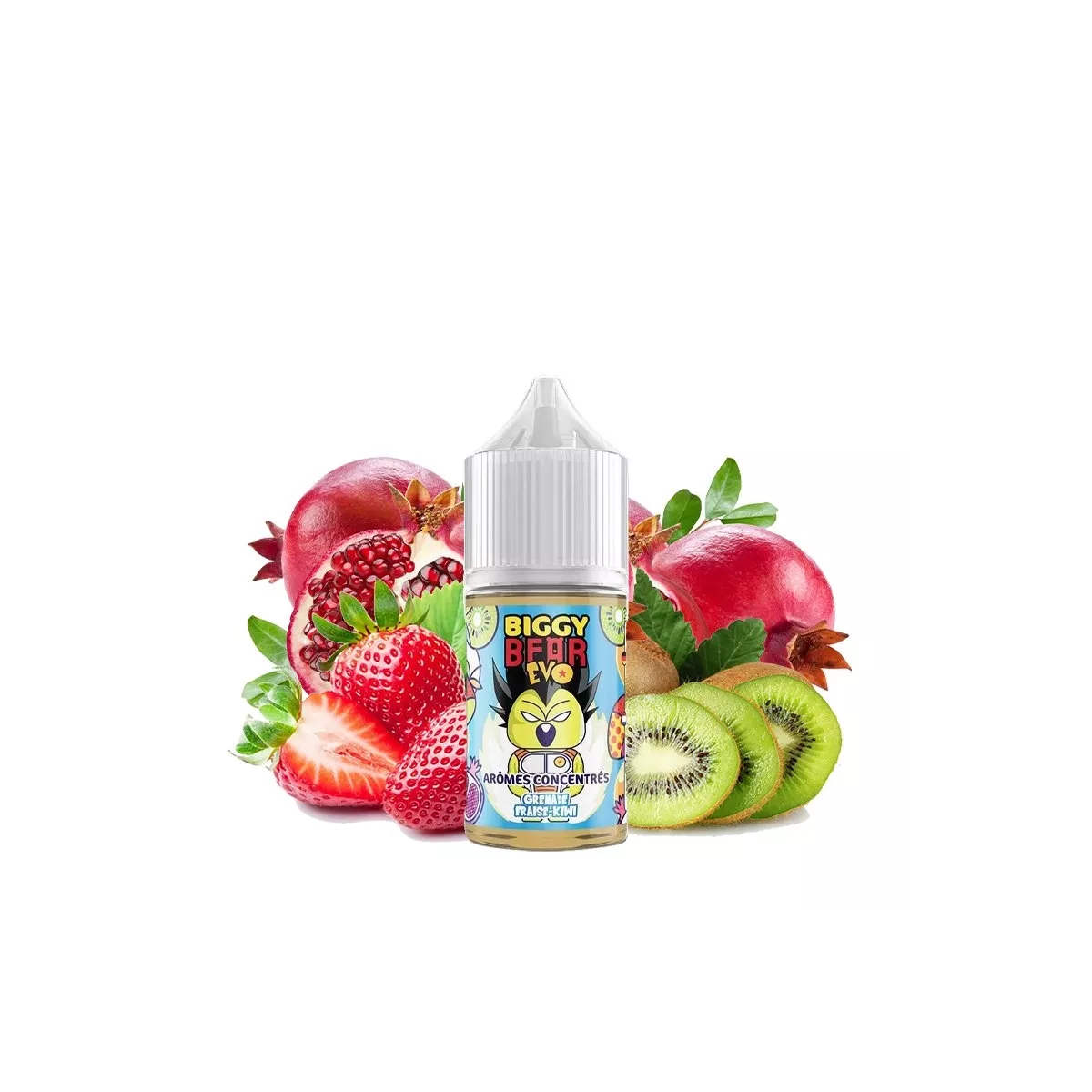 Biggy Bear - Concentrado Granada Fresa Kiwi 0mg 30ml