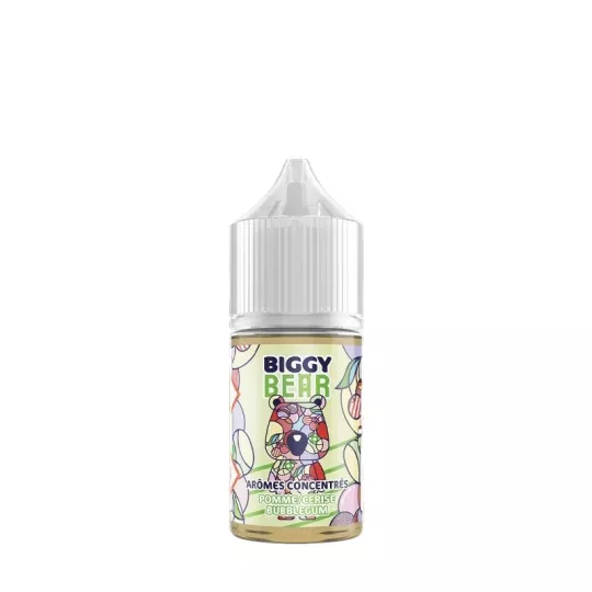 Biggy Bear - Apfel-Kirsch-Kaugummi-Konzentrat 0 mg 30 ml