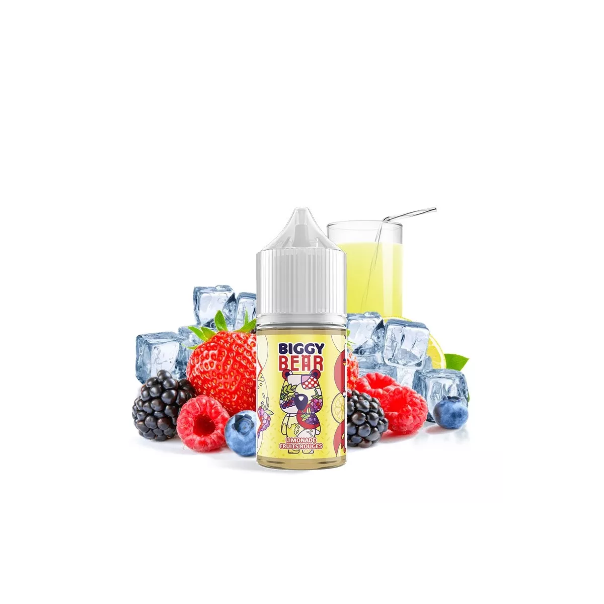 Biggy Bear - Concentrado de Limonada de Frutas Vermelhas 0mg 30ml