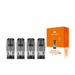 Geekvape - Cartucho Wenax M1 v2 0,8 / 1,2 Ω (4 unidades)