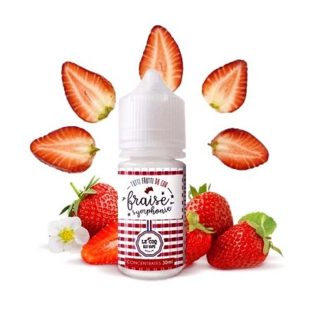 Le Coq Qui Vape - Aardbeiensymfonieconcentraat 30ml