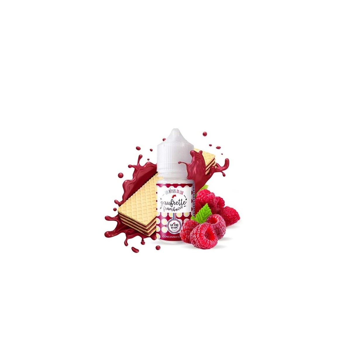 Le Coq Qui Vape - Raspberry Wafer Concentrate 30ml