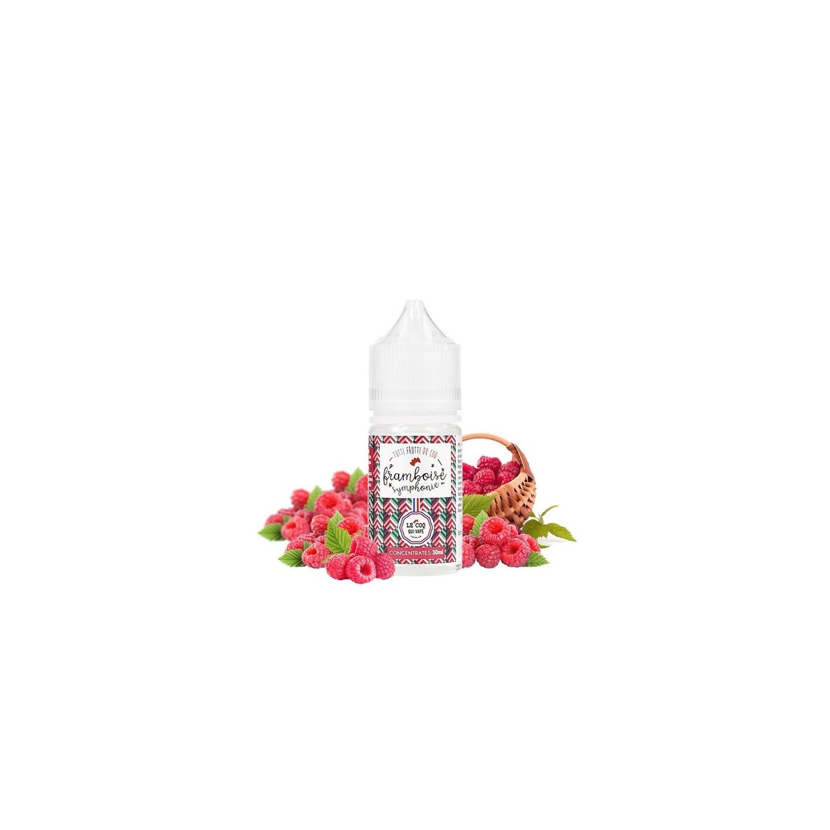 Le Coq Qui Vape - Concentré Framboise Symphonie 30ml