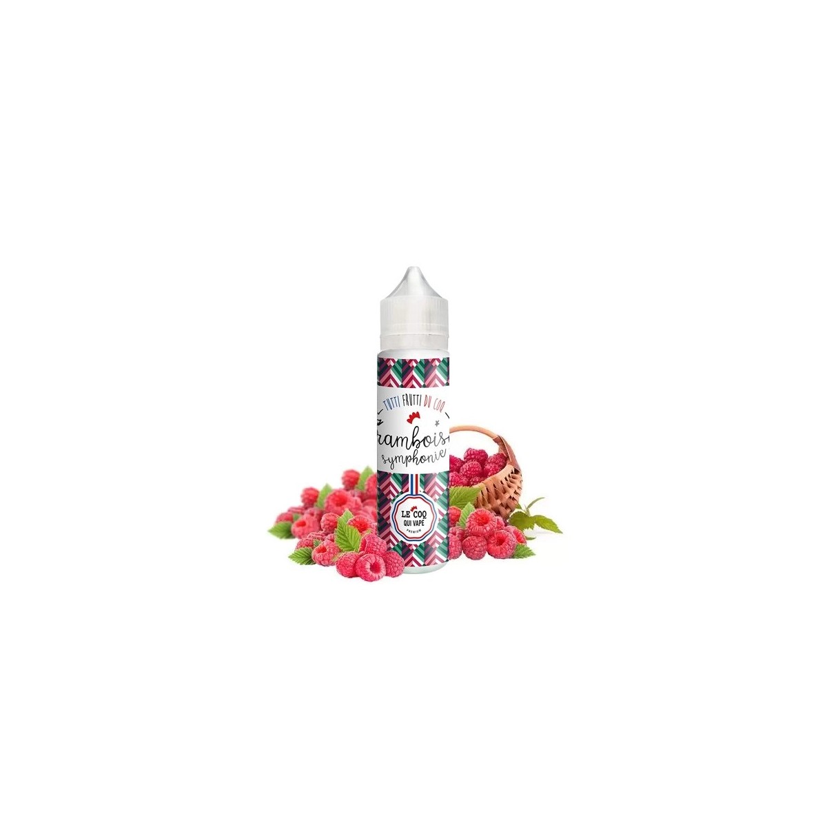 Le Coq Qui Vape - Framboesa Sinfonia 0mg 50ml