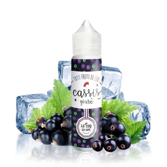 Le Coq Qui Vape - Frosted Blackcurrant 0mg 50ml