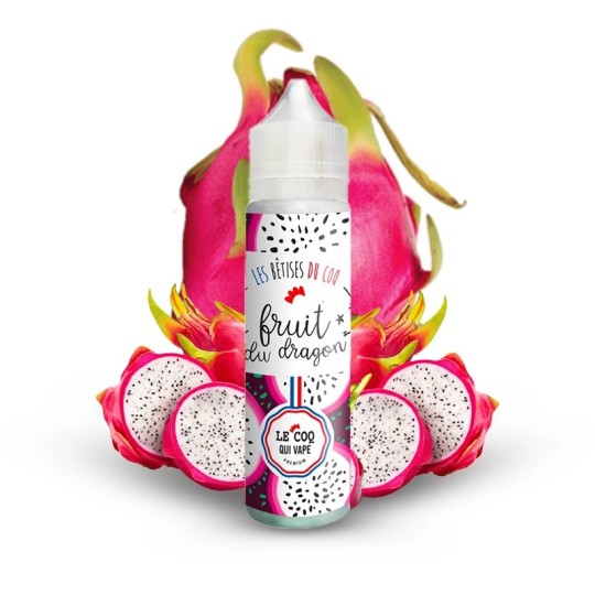 Le Coq Qui Vape - Fruit du Dragon 0mg 50ml