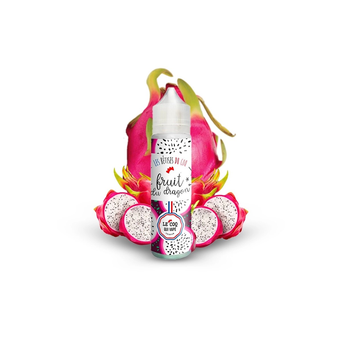 Le Coq Qui Vape - Fruit du Dragon 0mg 50ml