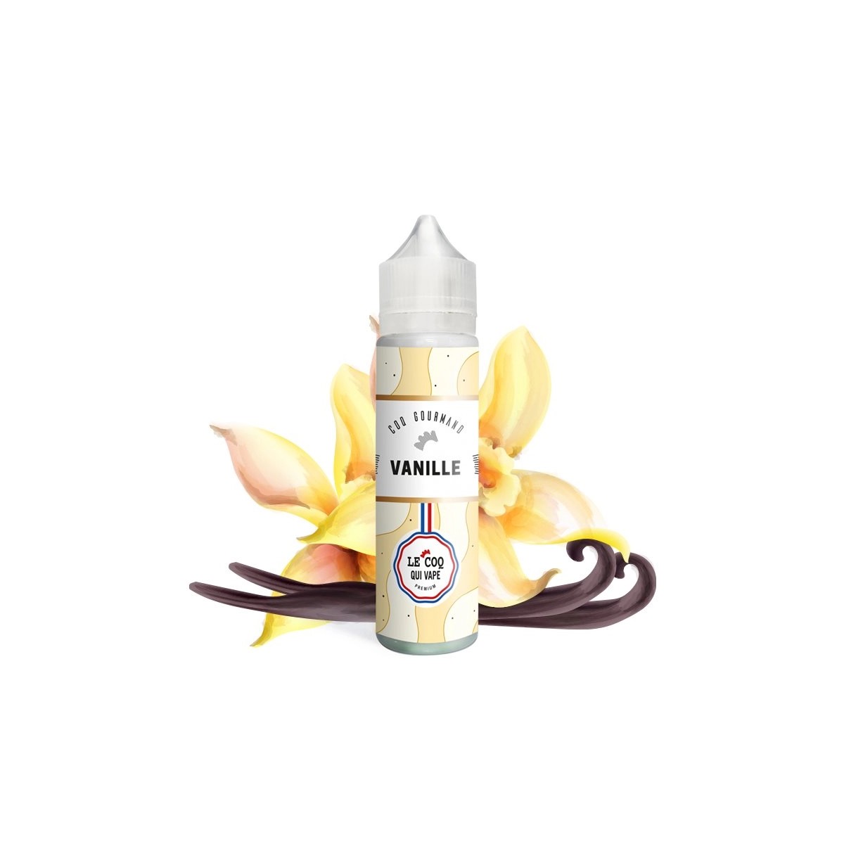 Le Coq Qui Vape - Baunilha 0mg 50ml