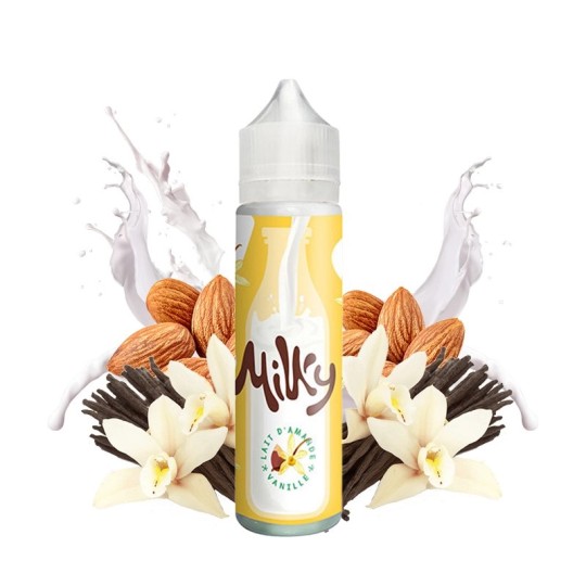 Milky di Le Coq Qui Vape - Latte di mandorle e vaniglia 0 mg 50 ml