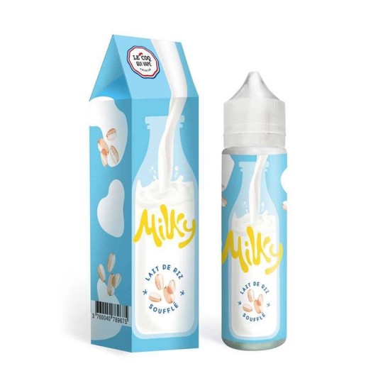 Milky by Le Coq Qui Vape - Puffed Rice Milk 0mg 50ml