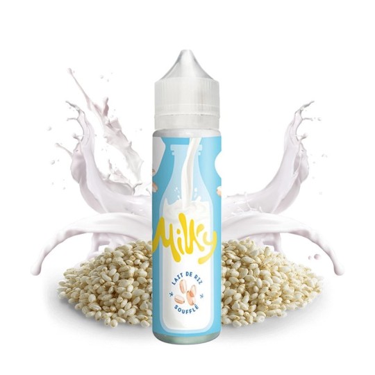 Milky van Le Coq Qui Vape - Gepofte rijstmelk 0 mg 50 ml