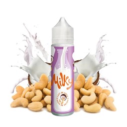 Milky by Le Coq Qui Vape - Lait de Coco Noix de Cajou 0mg 50ml