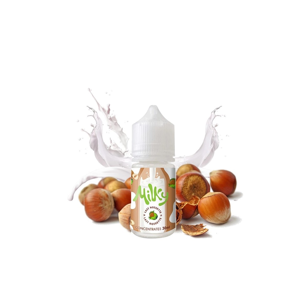 Milky by Le Coq Qui Vape - Concentré Lait Noisette 30ml