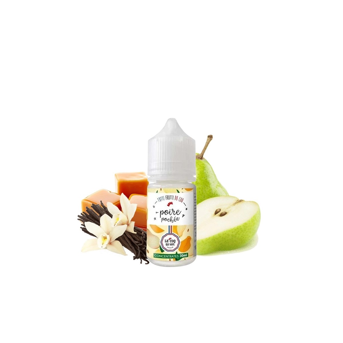 Le Coq Qui Vape - Concentré Poire Pochée 30ml