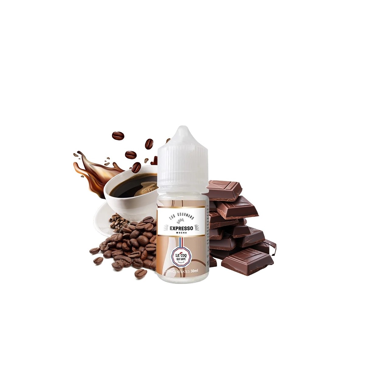 Le Coq Qui Vape - Concentrado Expresso Moca 30ml