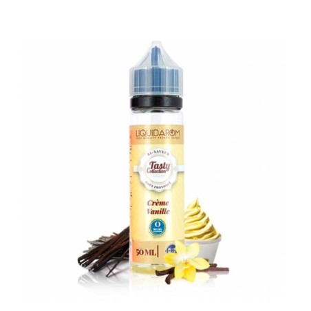 Tasty Collection by Liquidarom - Vanilla Cream 0mg 50ml