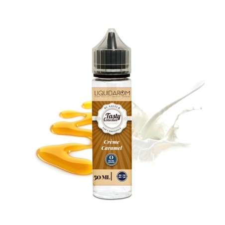 Tasty Collection di Liquidarom - Crema al caramello 0mg 50ml