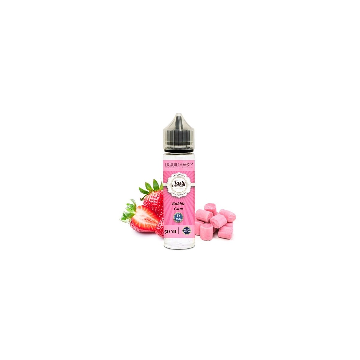 Tasty Collection by Liquidarom - Bubble Gum 0mg 50ml