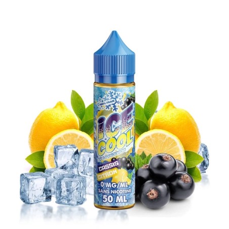 Ice Cool marki Liquidarom - Cytryna z Czarną Porzeczką 0mg 50ml