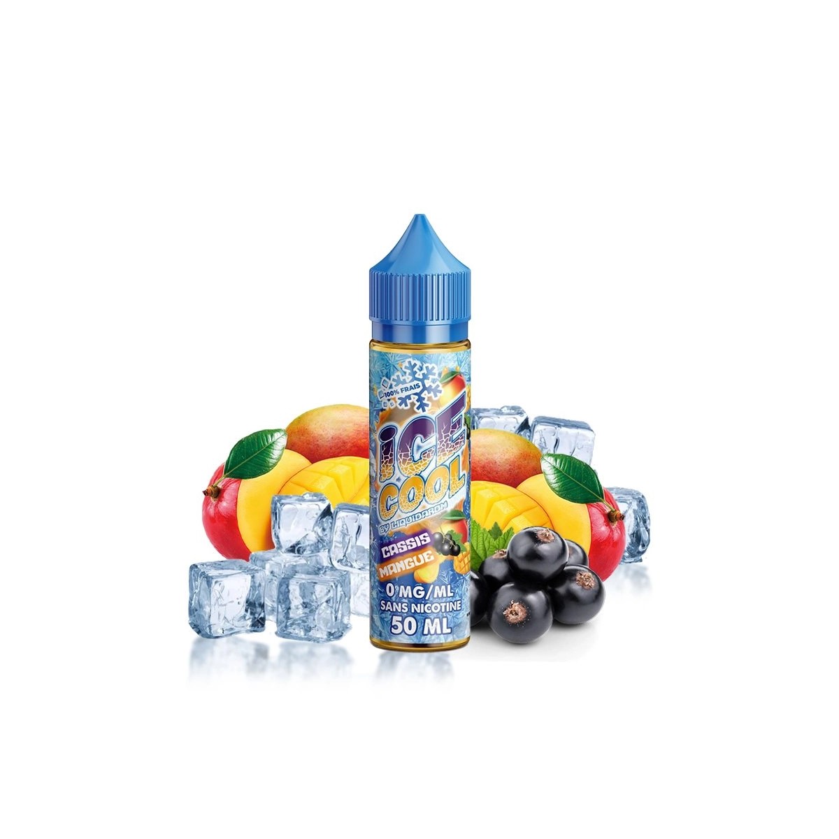 Ice Cool by Liquidarom - Blackcurrant Mango 0mg 50ml