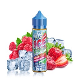 Ice Cool by Liquidarom - Strawberry Raspberry Basil 0mg 50ml