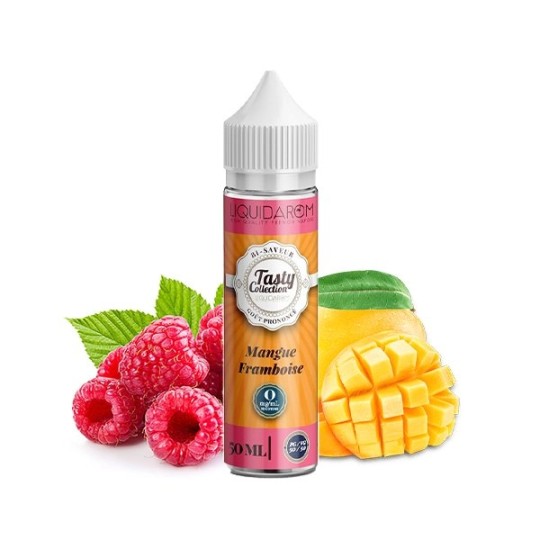 Coleção Tasty da Liquidarom - Manga Framboesa 0mg 50ml