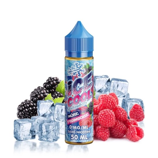 Ice Cool da Liquidarom - Framboesa Amora 0mg 50ml