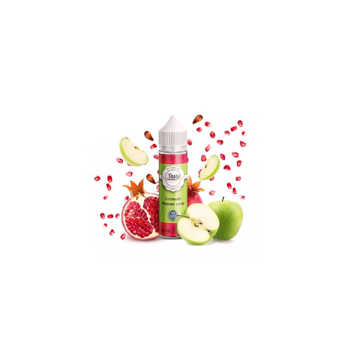 Lekkere collectie van Liquidarom - Groene appelgranaatappel 0 mg 50 ml