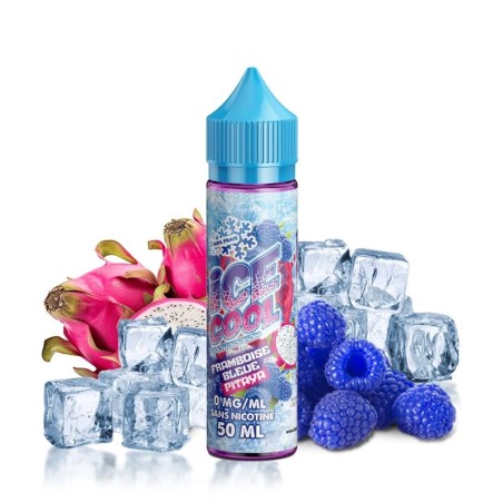 Ice Cool by Liquidarom - Blue Raspberry Pitaya 0mg 50ml