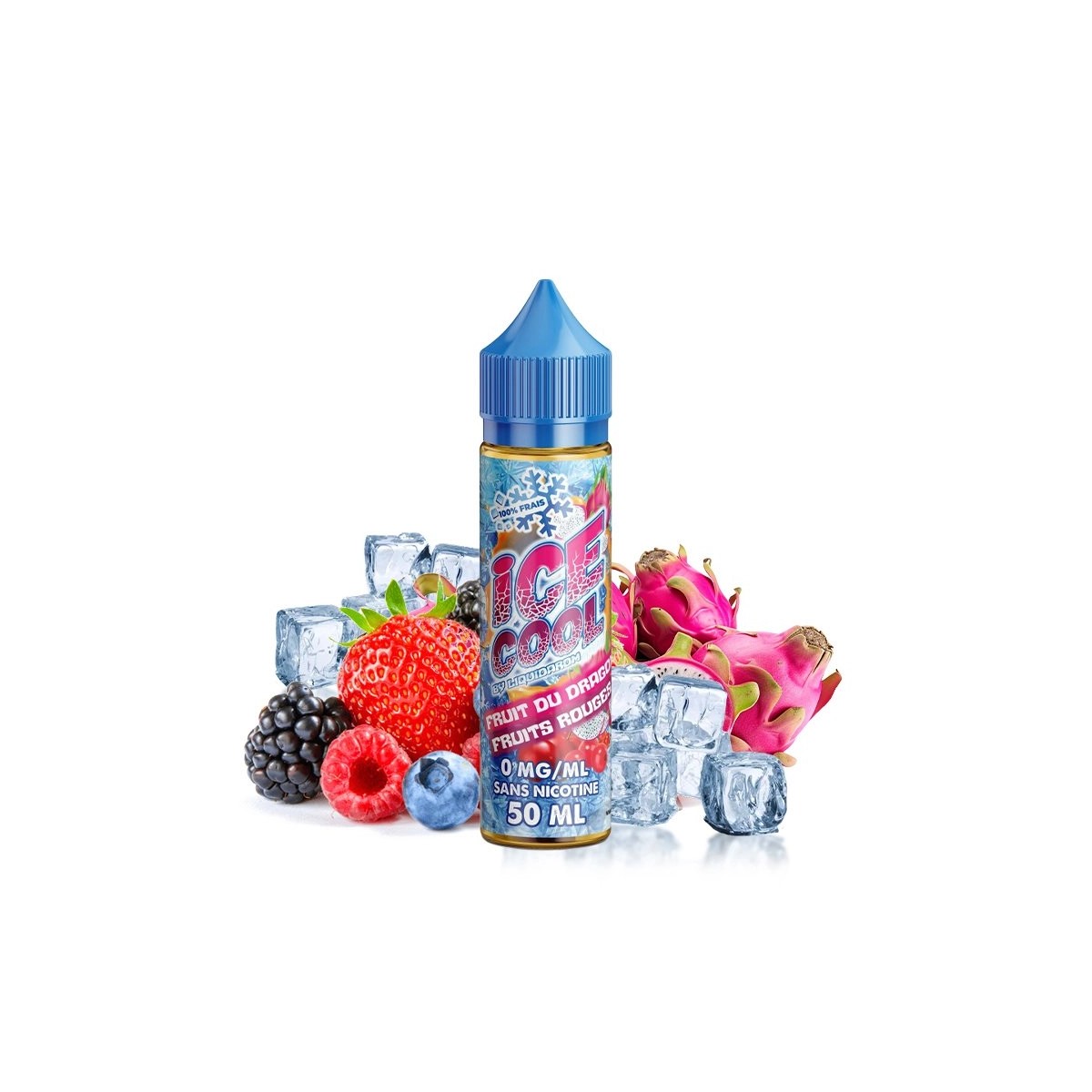 Ice Cool de Liquidarom - Fruta del Dragón 0mg 50ml