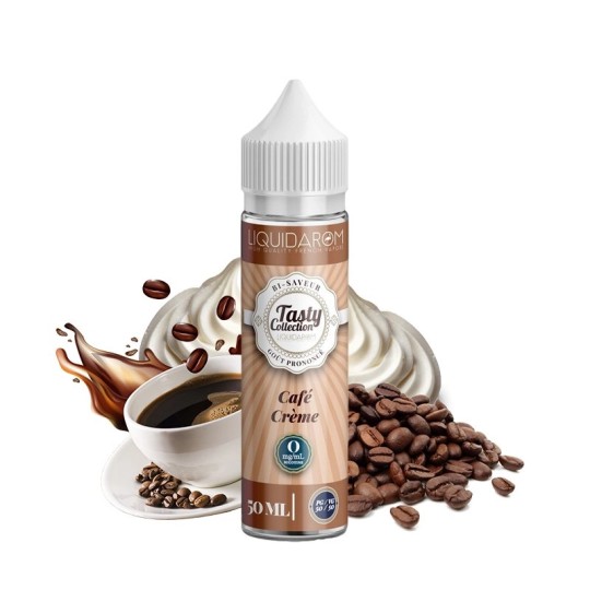 Tasty Collection by Liquidarom - Coffee Cream 0mg 50ml