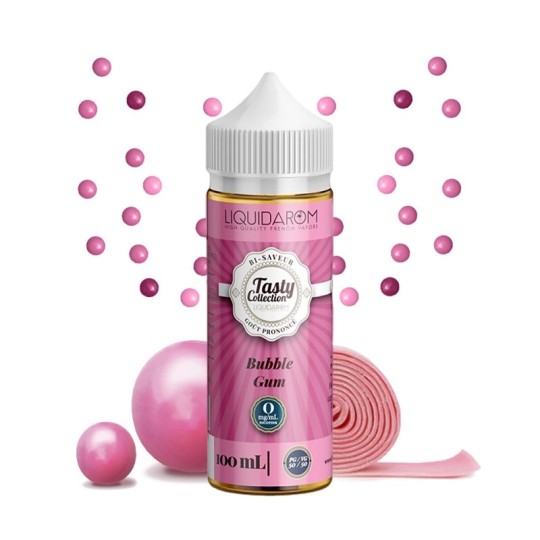 Tasty Collection by Liquidarom - Bubble Gum 0mg 100ml