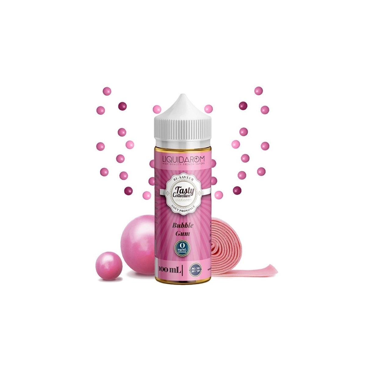 Tasty Collection by Liquidarom - Bubble Gum 0mg 100ml